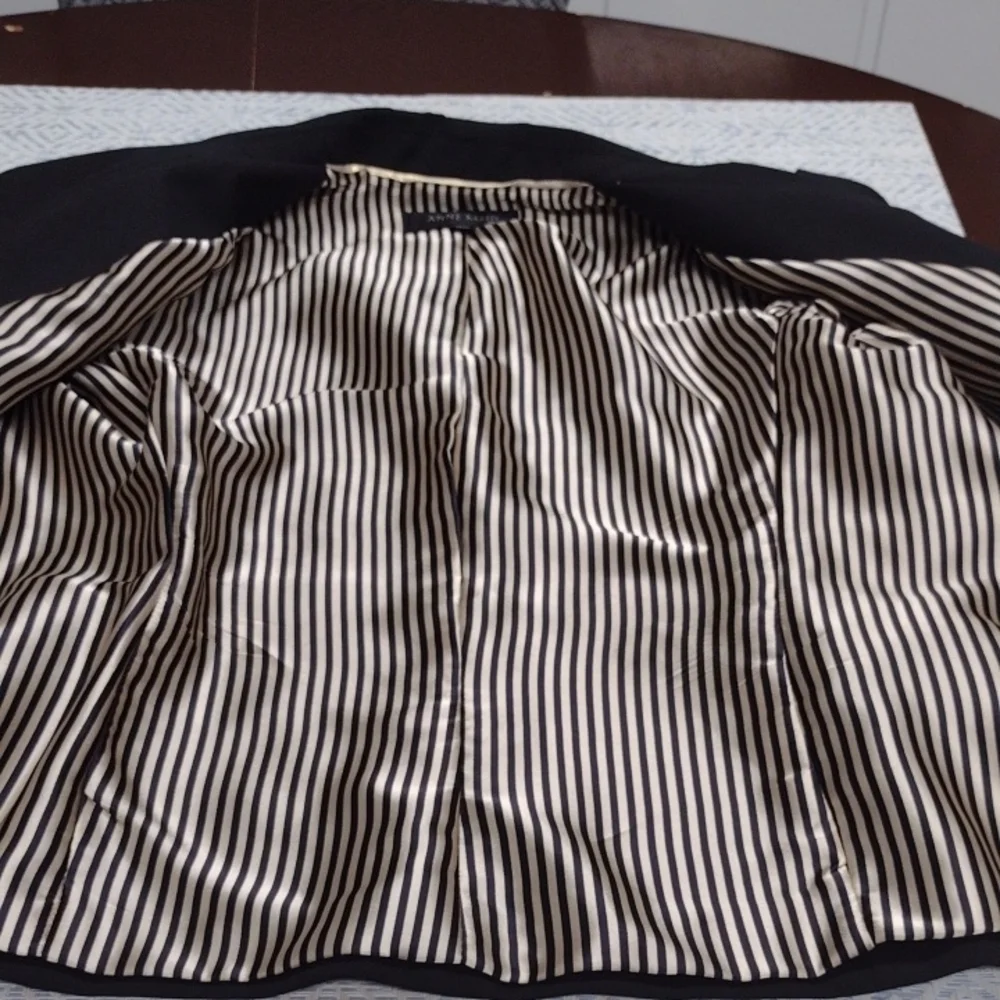 Anne Klein Black Women's Suit Jacket - Picture 11 of 16